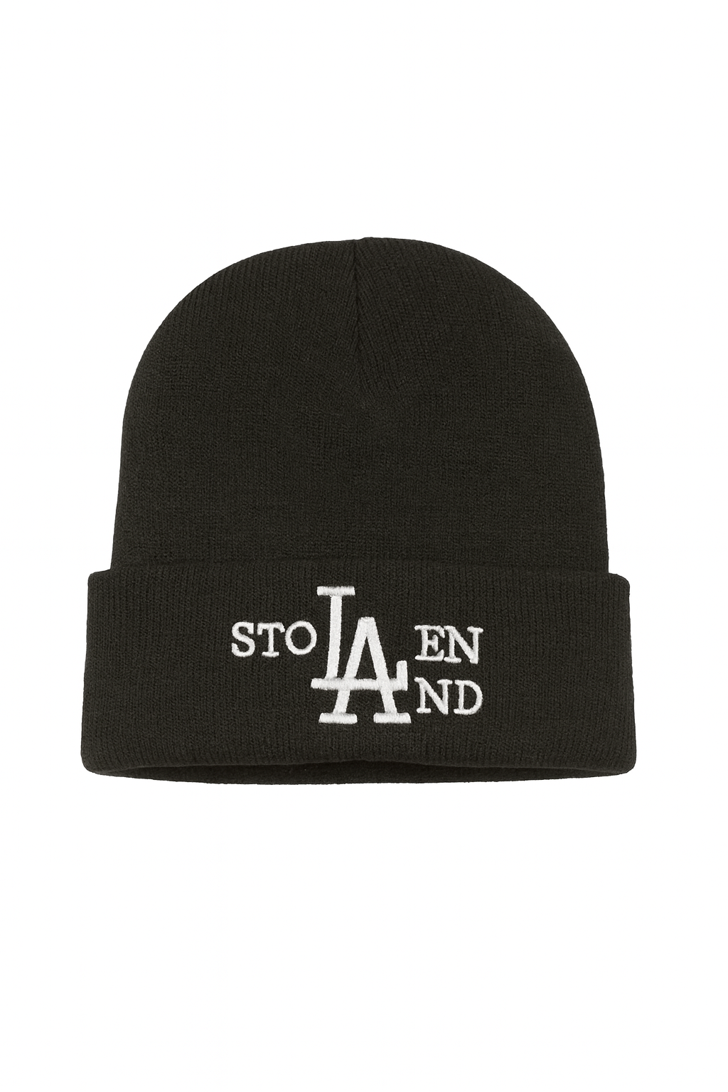 Black Stolen LAnd Beanie