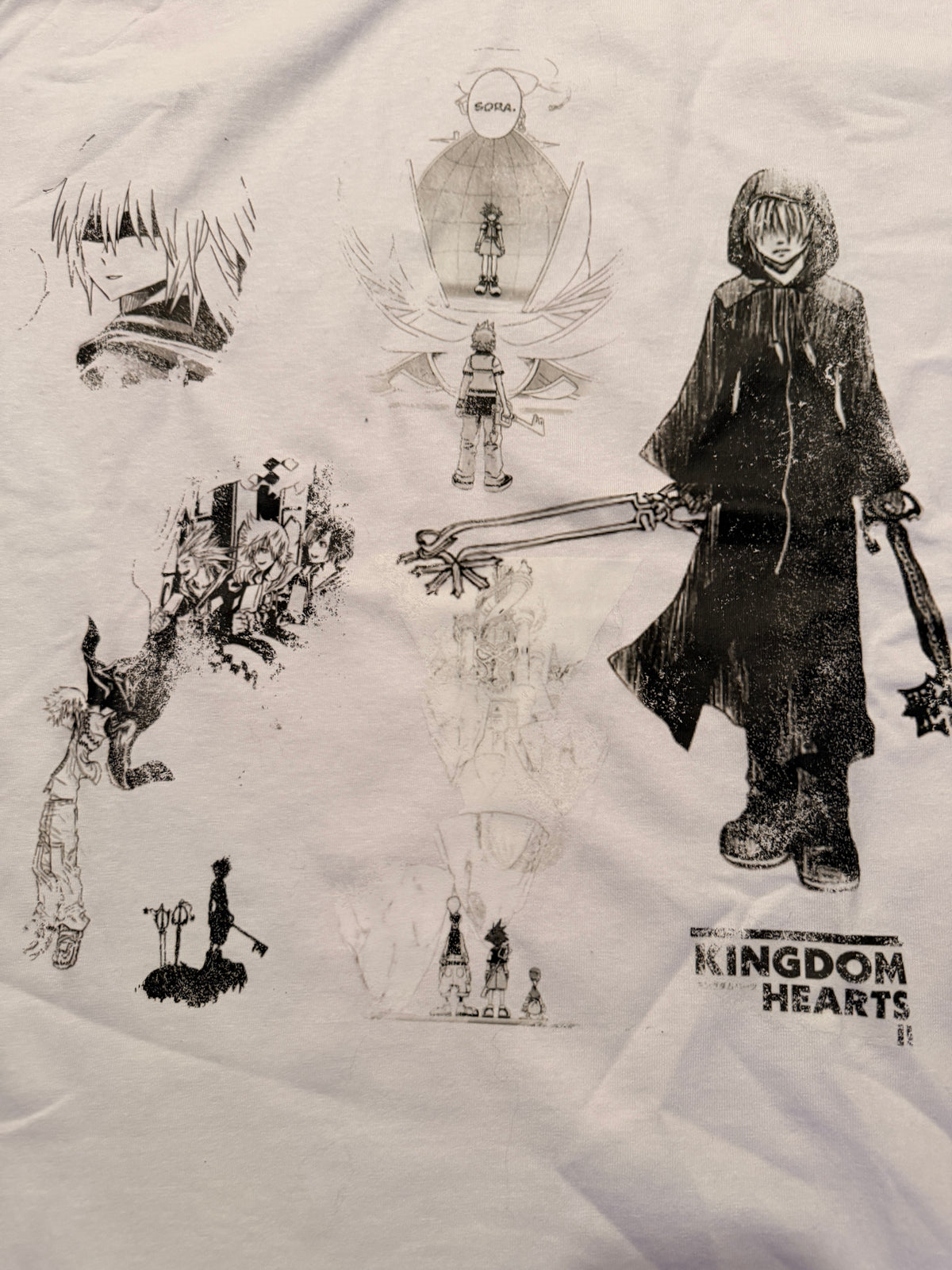 a. Kingdom Hearts 2 tee