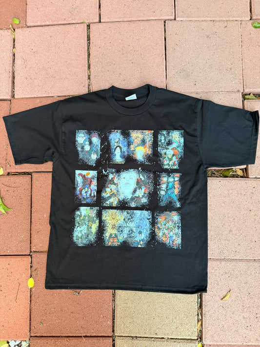 a. Naruto black tee