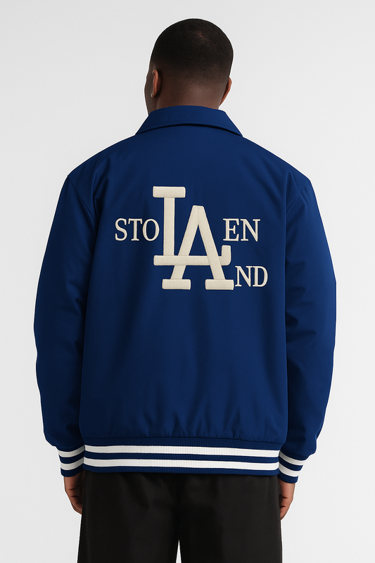 Blue Stolen LAnd jacket