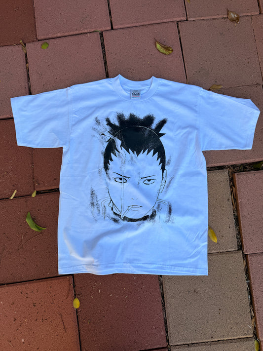 a. Shikamaru white tee