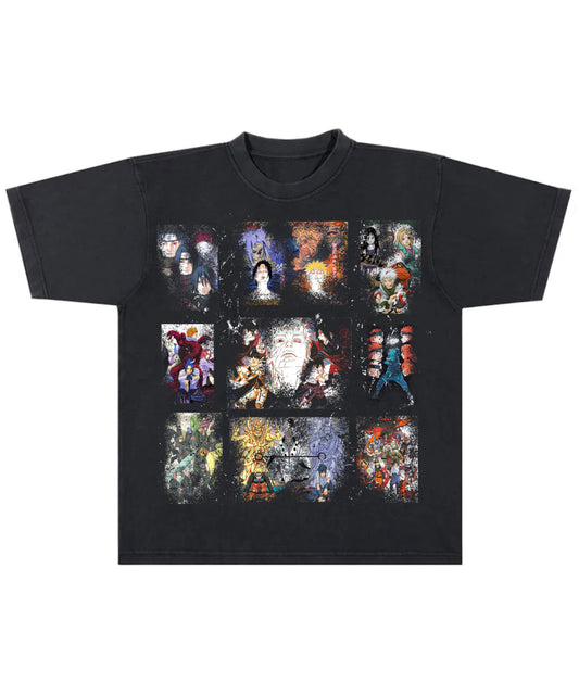 a. Naruto black tee
