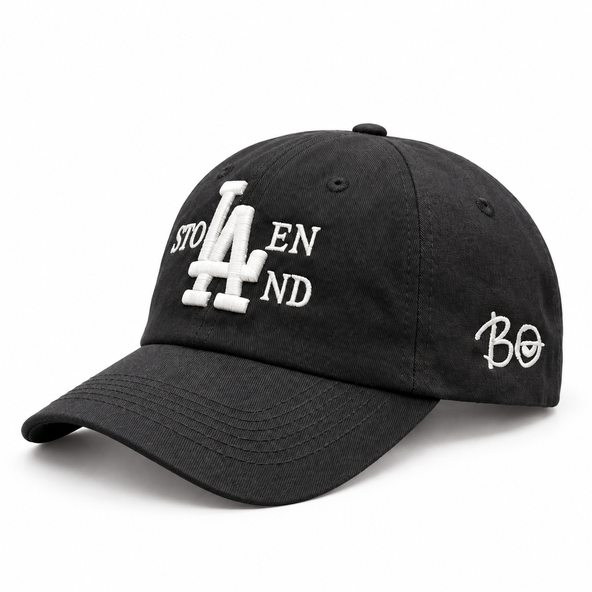 Black Stolen LAnd dad hat