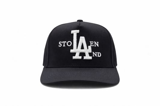 Black Stolen LAnd hat
