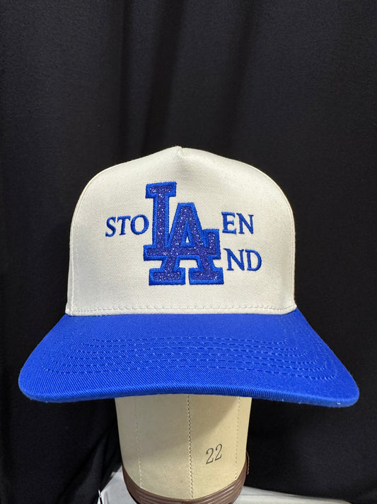 Stolen LAnd sparkling hat blue