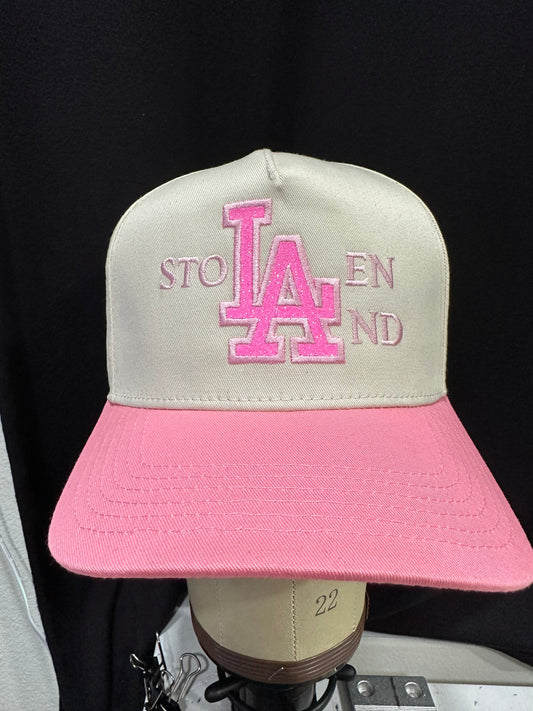 Stolen LAnd sparkling hat pink