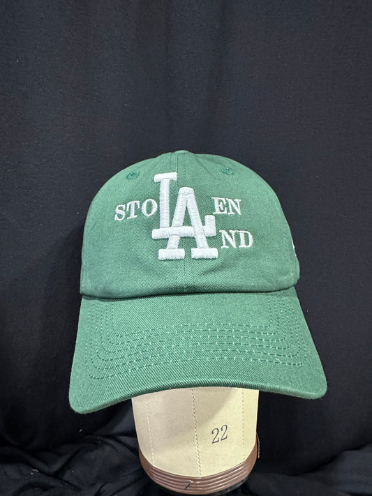 Stolen LAnd dad hat shaded green